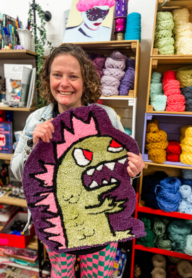 Tufting a Custom Rug Workshop