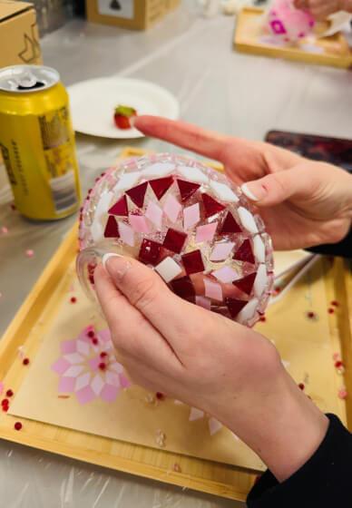 Turkish Mosaic Lamp Class for Teens