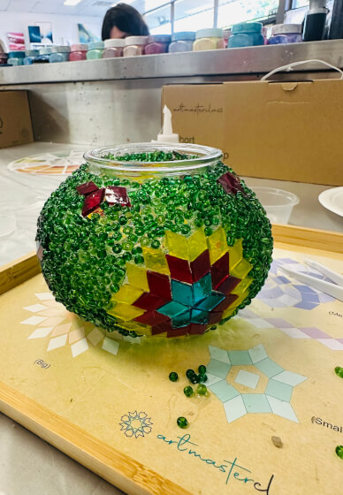 Turkish Mosaic Lamp Class for Teens