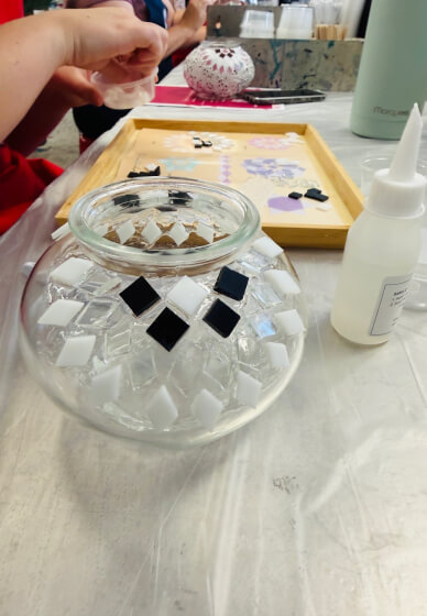 Turkish Mosaic Lamp Class for Teens