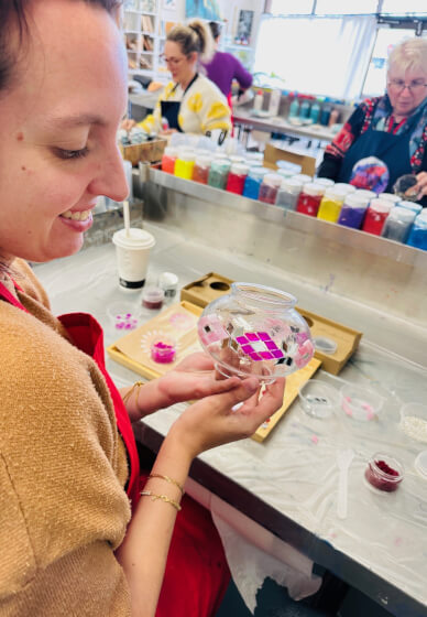 Turkish Mosaic Lamp Class for Teens