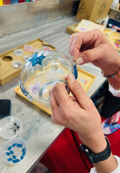 Turkish Mosaic Lamp Class for Teens