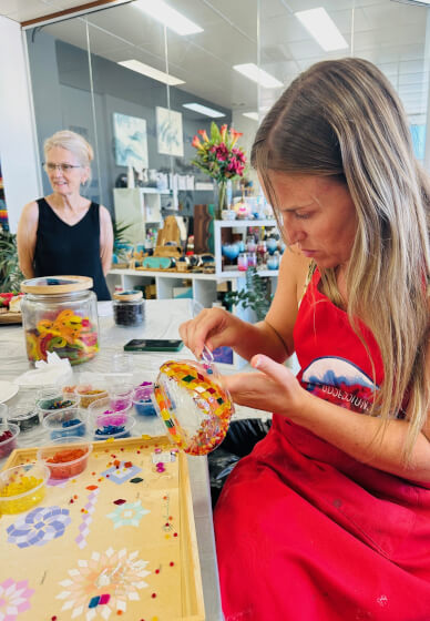 Turkish Mosaic Lamp Class for Teens