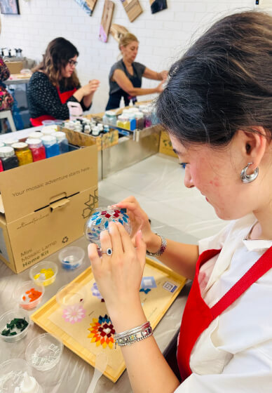 Turkish Mosaic Lamp Class for Teens