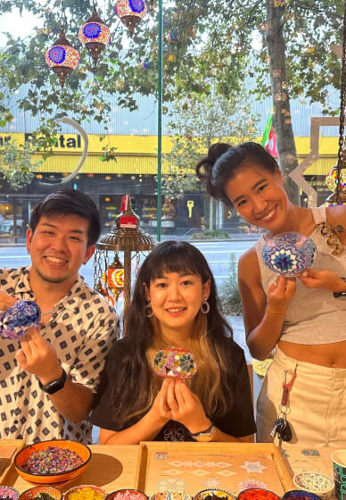 Turkish Mosaic Lamp Class in Forster