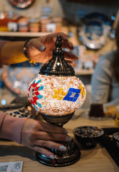 Turkish Mosaic Lamp Class in Geelong
