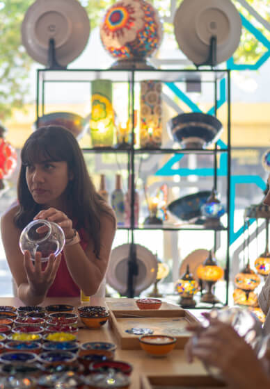 Turkish Mosaic Lamp Class in Katoomba