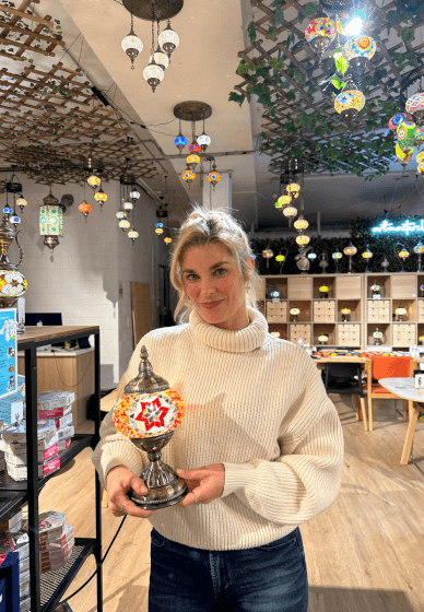 Turkish Mosaic Lamp Class in Launceston