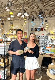 Turkish Mosaic Lamp Class in Sunshine Coast