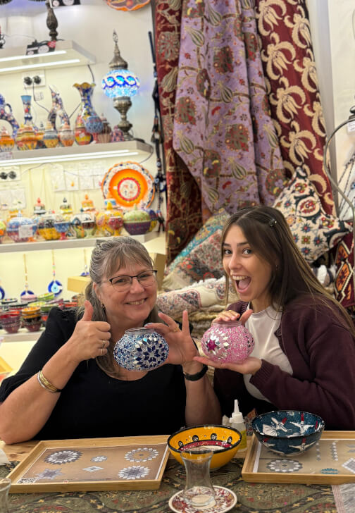 Turkish Mosaic Lamp Class