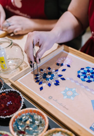 Turkish Mosaic Lamp Workshop