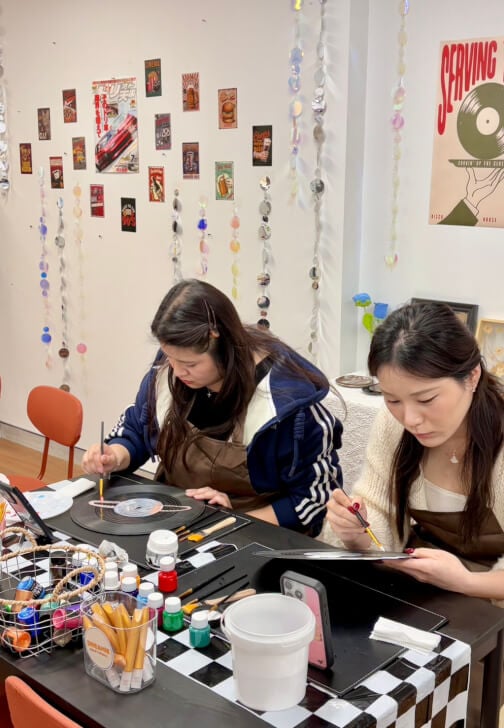 Turn Your Favourite Song Into Art: Vinyl Record Painting Workshop