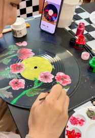 Turn Your Favourite Song Into Art: Vinyl Record Painting Workshop