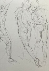 Tutored Life Drawing Class