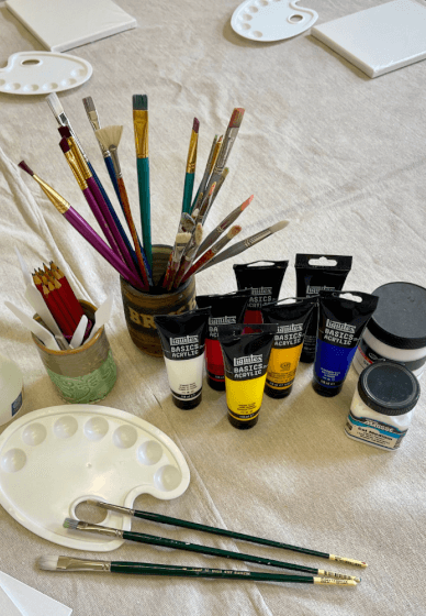 Two Hour Painting Taster Class: Fun with Acrylics