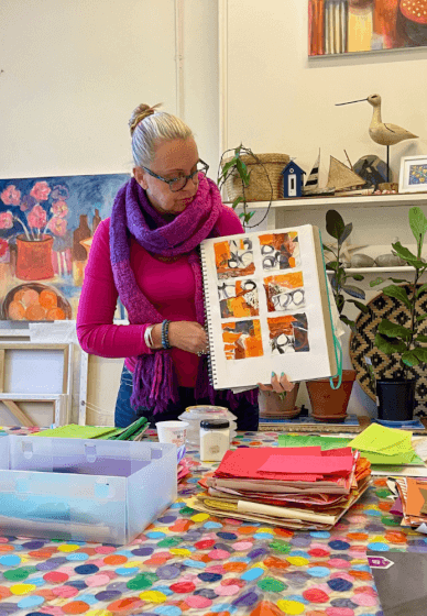 Two Hour Taster Class: Abstract Collage Art