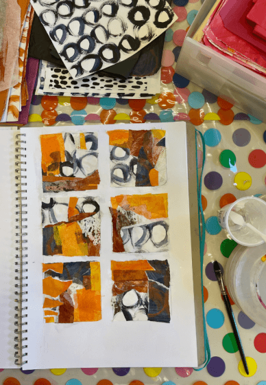 Two Hour Taster Class: Abstract Collage Art