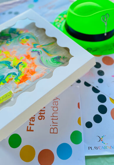 Unique Birthday Art Party