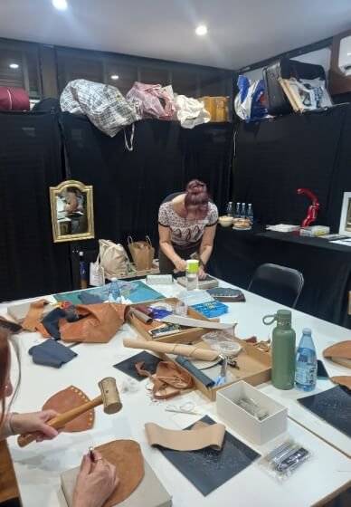 Upcycled Leather Bag Workshop: Learn to Craft and Create
