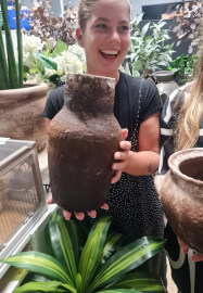 Upcycled Modern Rustic Aged Vase Workshop