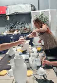 Upcycled Modern Rustic Aged Vase Workshop