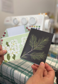 Upcycled Paper Sewing Class: Cards, Gift Tags or Bookmarks