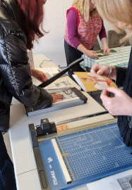 Upcycled Paper Sewing Class: Cards, Gift Tags or Bookmarks