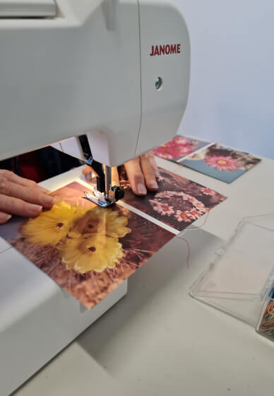 Upcycled Paper Sewing Class: Cards, Gift Tags or Bookmarks