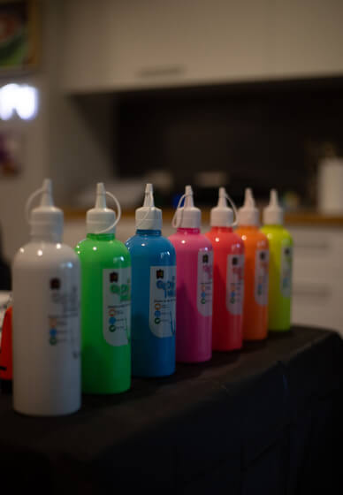 UV Neon Paint and Sip Party Workshop