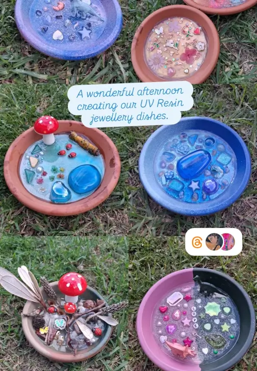 UV Resin Jewellery Dish Workshop