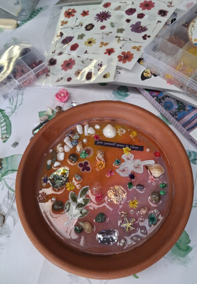 UV Resin Jewellery Dish Workshop