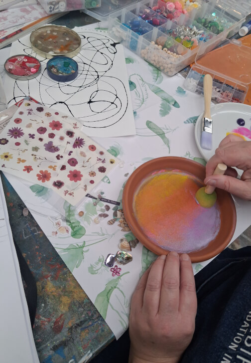 UV Resin Jewellery Dish Workshop