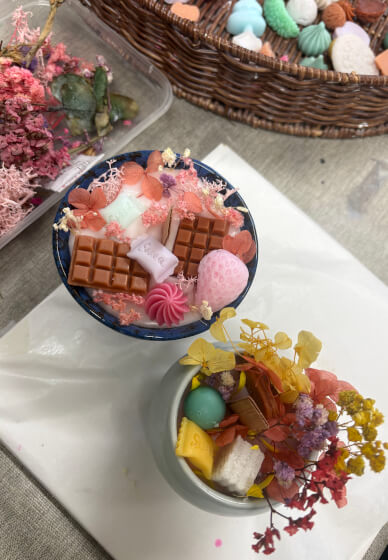 Valentine's Day Secret Chocolate Candle Workshop
