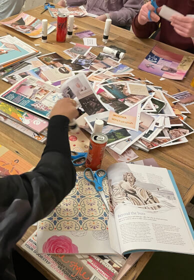 Vibes and Vision Board Workshop