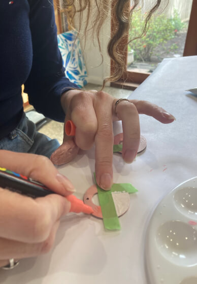 Vibrant Wooden Earring Decorating Workshop