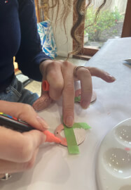 Vibrant Wooden Earring Decorating Workshop