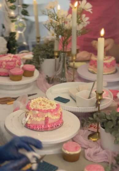 Vintage Cake Decorating Class