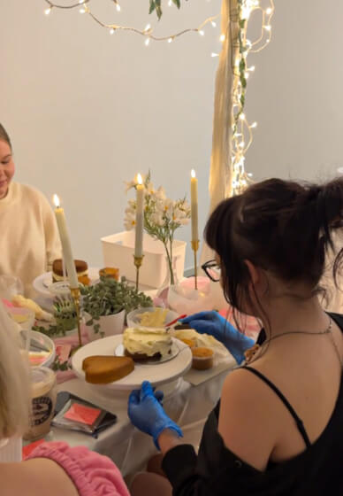 Vintage Cake Decorating Class