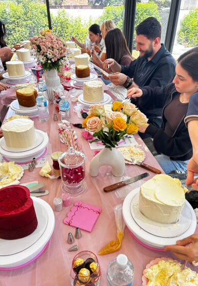 Vintage Cake Decorating Class