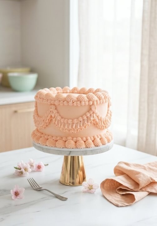 Vintage Piping Cake Decorating Class