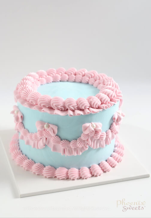 Vintage Piping Cake Decorating Class