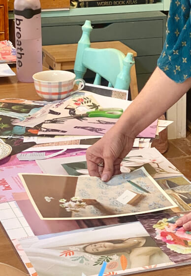 Vision Board Collage Day Retreat Workshop