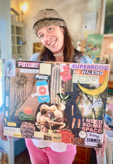 Vision Board Collage Day Retreat Workshop