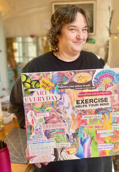 Vision Board Collage Day Retreat Workshop