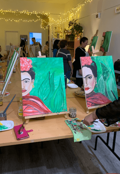 'Viva La Frida' Paint and Sip Class