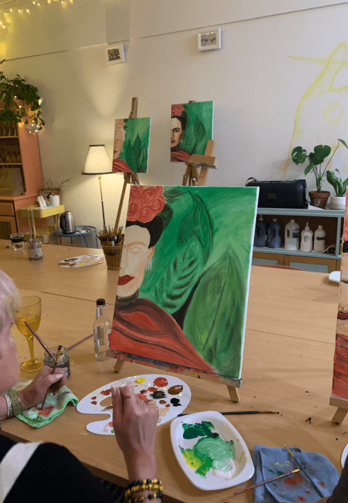 'Viva La Frida' Paint and Sip Class