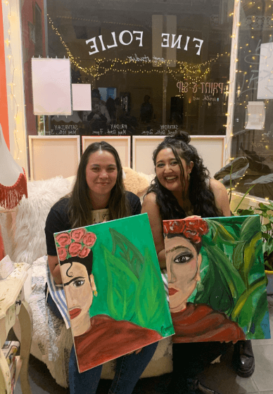 'Viva La Frida' Paint and Sip Class