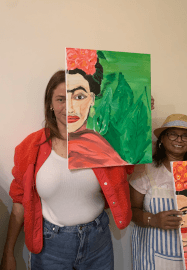 'Viva La Frida' Paint and Sip Class