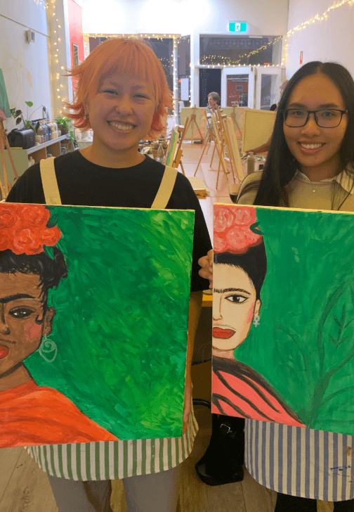 'Viva La Frida' Paint and Sip Class