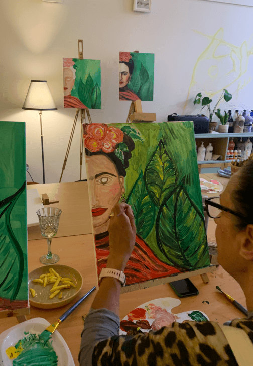 'Viva La Frida' Paint and Sip Class